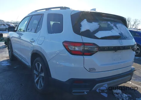 2025 Honda Pilot Touring from USA, damaged, VIN 5FNYG1H70SB060645